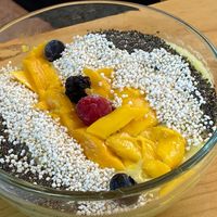 Smoothie bowl at La Selva de los Gatos in Oaxaca