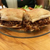 Soy sandwichh  at La Selva de los Gatos in Oaxaca