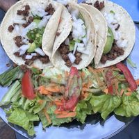 Taco de suadero  at La Selva de los Gatos in Oaxaca