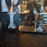 Complimentary drink pairing with one of the courses at Albi in Washington