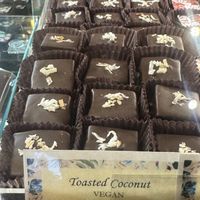 Toasted coconut truffles  at Sweet Paradise Maui in Kihei