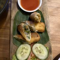 Lumpia gooreng  at Monkey Legend in Ubud