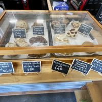 Display case   at Organicos Bakery in Phoenix