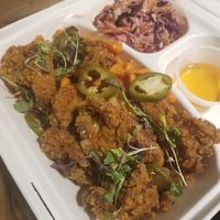 Chik'n and sweet potato waffles at Ipanema in Richmond