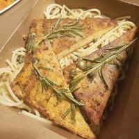 Tofu piccata at Ipanema in Richmond