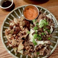 French onion sandwich  at Ipanema in Richmond