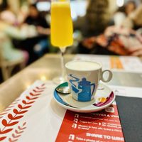 Cappuccino mit Hafermilch   at La Lista Bistro in Venice