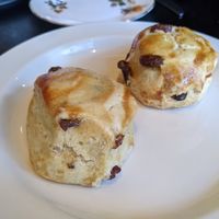 Vegan after tea scones at The Pentland in Edinburgh