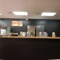 Interior of restaurant at Plant Based Boss in Hickory