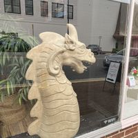 Dragons Here  at Plant Based Boss in Hickory