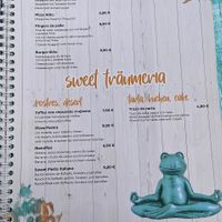 Menu (July 2023)  at Träumeria Son Moll & Lounge in Mallorca