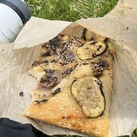 Vegan Focaccia bread  at Arizmendi Bakery and Pizzeria - 9th Ave in San Francisco