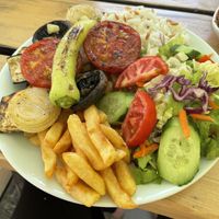 Vegetarian kebab   at Ali Baba Restaurant in Kusadasi