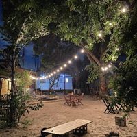 interior on @embarcocultural at Nabati Comida Vegana in Natal