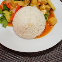 Sweet n sour tofu at Asia Street Food Pula in Pula