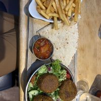 Falafel plate   at PF McCarthy's in Kenmare