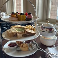 Vegan tower  at Tea at The Empress in Victoria