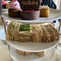 Vegan high tea 💜  at Tea at The Empress in Victoria