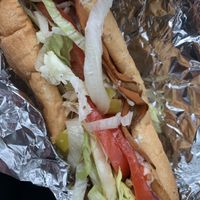 Italian sub at Harrison Street Cafe in Richmond