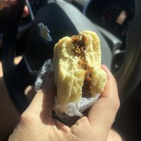 Sausage biscuit  at Harrison Street Cafe in Richmond