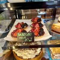 Vegan tart  at Sama Słodycz in Krakow