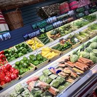 veggies galore at The Purple Onion in Charleston