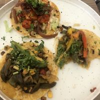 Right: nopal. Bottom: rajas. Top: KFT (our favorite)   at Wild Taco in Denver