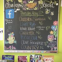 bread menu changes daily  at Charleston Bread in Charleston