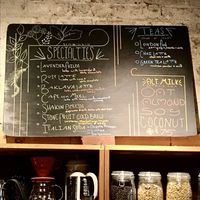 4 kinds of vegan milks!  at Taylor Books in Charleston