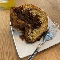 Marmorkuchen  at Café August in Freiburg