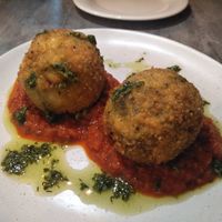 Arancini  at Professor and the Pigeon in Healesville