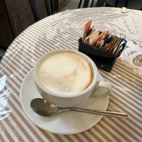 Cappuccino w/ soymilk  at Caffeteria Sandy in Arezzo