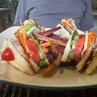 Club sandwich  at Tasty Vegan in Seminyak