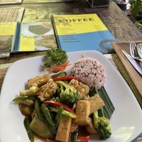 Nasi Lada Hitam  at Tasty Vegan in Seminyak
