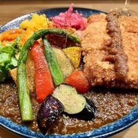 Katsu   at Chabuya Curry Tenjin ちゃぶや in Fukuoka