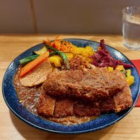 Vegan curry  at Chabuya Curry Tenjin ちゃぶや in Fukuoka