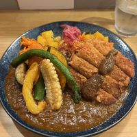   at Chabuya Curry Tenjin ちゃぶや in Fukuoka