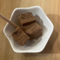 Chocolate made with chocolate   at Chabuya Curry Tenjin ちゃぶや in Fukuoka