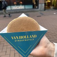Klassische vegane Stroopwafel  at Van Holland Stroopwafels in Amsterdam