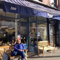 Front at Murray's Bagels in New York City