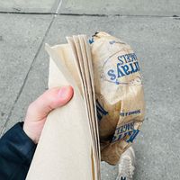   at Murray's Bagels in New York City