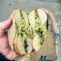   at Murray's Bagels in New York City