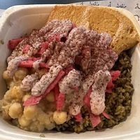 Vegan Freekeh  at Manousheh in New York City