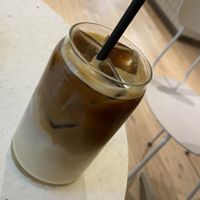 Café latte   at Oats Day Long in Brussels