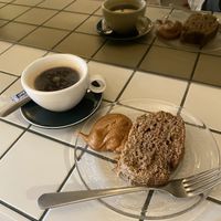 The banana bread is very good  at Oats Day Long in Brussels