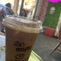 Vegan cinnamon maple  at Southie Coffee in Seminole