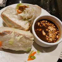 Vegetable tofu spring rolls at Young's Café Vietnamese Cuisine in Fort Collins