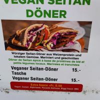 Döner ad at Pizza Time in Murten