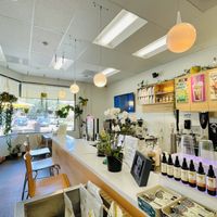 Coffee bar  at Longevity Coffee in Thousand Oaks