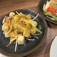 Tofu and mango   at Chilli Padi in Newcastle Upon Tyne